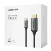 Cablu video Ugreen MM142 USB Type-C (T) la HDMI (T) 1.5m negru