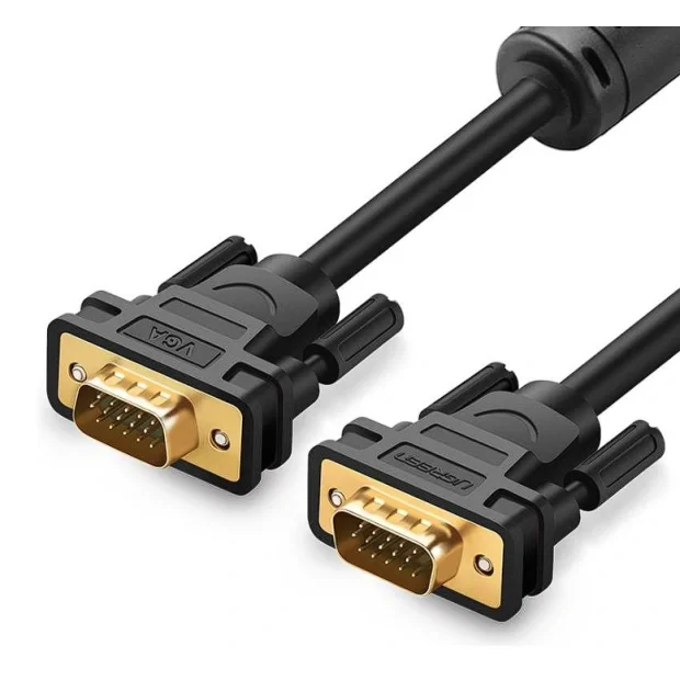Cablu video Ugreen VG101 VGA (T) la VGA (T) 1.5m negru