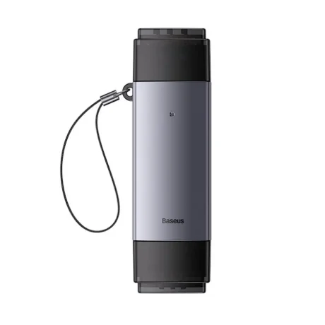 Card Reader Extern Baseus Lite USB 3.0 si USB Type-C Gri