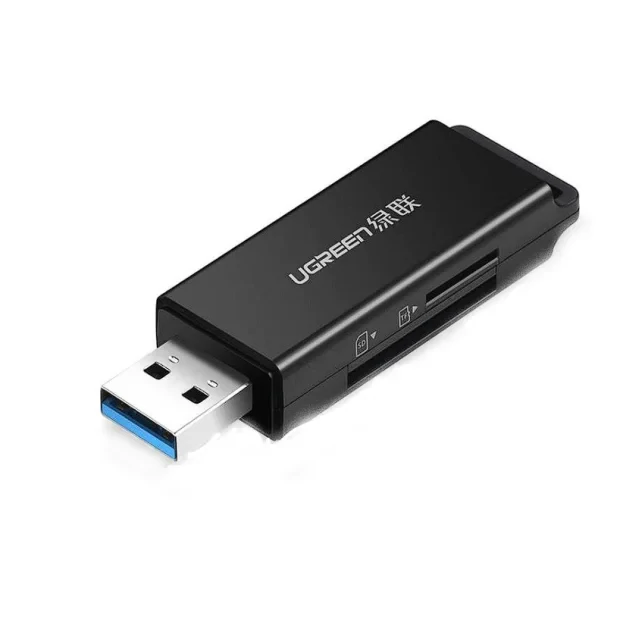 Card reader extern Ugreen CM104 USB 3.0 negru