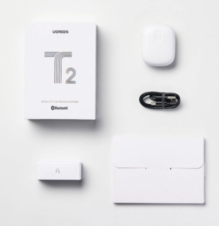 Casti Ugreen WS105 HiTune T2 wireless alb thumb