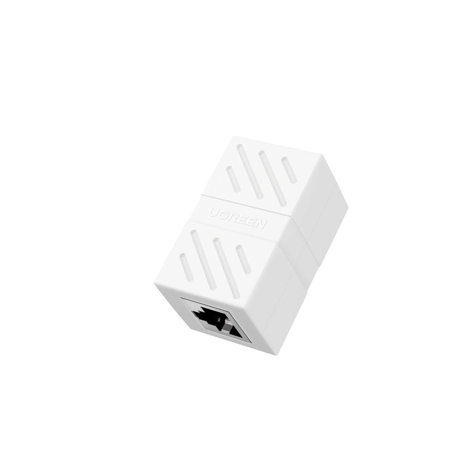 Cupla RJ-45 Ugreen NW114 pentru cablu UTP Cat6 RJ-45 (M) alb thumb