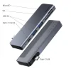Docking Station Baseus conectare PC USB Type-C USB 3.0 x 2 USB Type C x 1 PD 20V 3A Card reader SD x 1 micro SD x 1 Gri