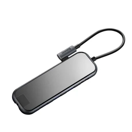 Docking Station Baseus conectare PC USB Type-C USB 3.0 x 3 USB Type C x 1 PD 20V 3A HDMI x 1 1 x Gigabit RJ-45 Negru