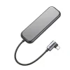 Docking Station Baseus conectare PC USB Type-C USB 3.0 x 3 USB Type C x 1 PD 20V 3A HDMI x 1 Gri