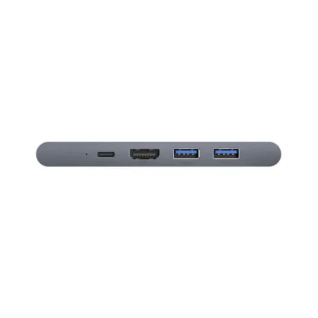 Docking Station Baseus conectare PC USB Type-C x 2 USB 3.0 x 2 USB Type C x 1 PD 87W HDMI x 1 Gri