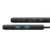 Docking Station Baseus Lite conectare PC USB Type-C USB 3.0 x 2 USB Type C x 1 PD HDMI x 1 Negru
