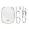 Docking Station Baseus Multifunctional conectare PC USB Type-C USB 3.0 x 2 USB Type-C x 1 PD 45W HDMI x 1 Alb