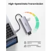 Docking station Ugreen CM179 conectare PC USB Type-C USB 3.0 x 3 gri