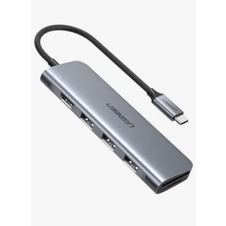 Docking station Ugreen CM195 conectare PC USB Type-C USB 3.0 x 3 gri