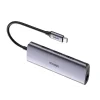 Docking Station Ugreen CM252 conectare PC USB Type-C USB 3.0 x 3 gri