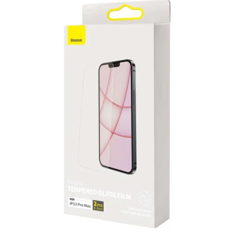 Set 2 x Folie Sticla Baseus pentru Iphone 13 Pro Max