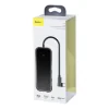 Hub Extern Baseus USB 3.0 x 3 + USB Type-C PD 60W 20V/3A conectare prin USB Type-C Gri