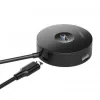 Hub Extern Baseus Round Box USB 3.0 x 1 + USB 2.0 x 3 conectare prin USB 3.0 lungime 1m Negru