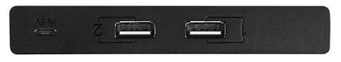 Hub extern Ugreen US216 USB 2.0 x 4 conectare prin 2 x USB 1.5m negru thumb