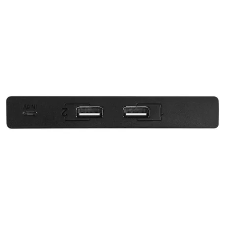 Hub extern Ugreen US216 USB 2.0 x 4 conectare prin 2 x USB 1.5m negru