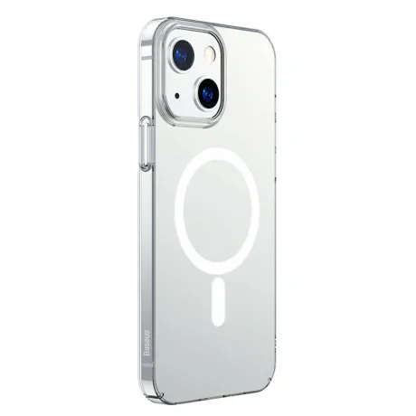 Husa Cover Baseus Crystal Magnetic pentru Iphone 13 Transparent