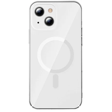 Husa Cover Baseus Crystal Magnetic pentru Iphone 13 Transparent