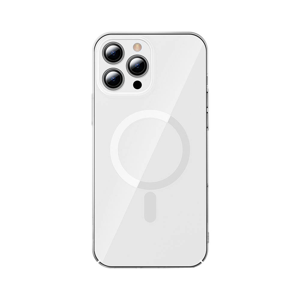 Husa Cover Baseus Crystal Magnetic pentru Iphone 13 Pro Max Transparent thumb