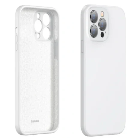 Husa Cover Baseus Liquid pentru iPhone 13 Pro Alb