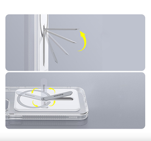 Husa Cover Baseus Magnetic pentru iPhone 13 Pro Transparent thumb