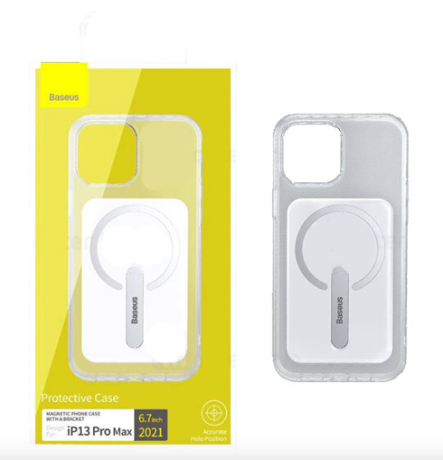 Husa Cover Baseus Magnetic pentru iPhone 13 Pro Transparent thumb