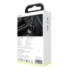 Incarcator Auto Baseus Digital Display 2 x USB total output 24W afisaj digital Argintiu