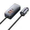Incarcator Auto Baseus Share Together PPS  2 x USB si 2 x USB Type-C 3A total output 120W lungime cablu 1.5m Negru