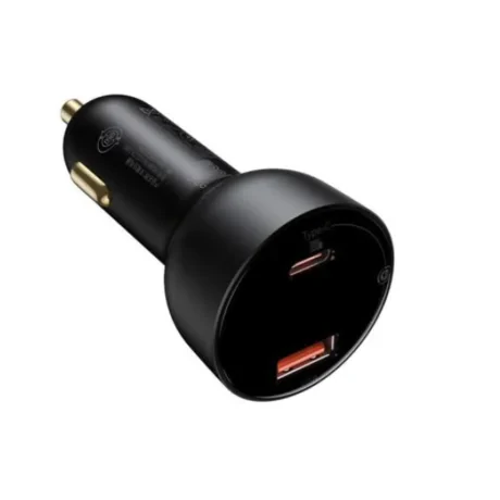 Incarcator Auto Baseus Superme Digital Display PPS Quick Charge 100W 1 x USB 1 x USB Type-C Negru