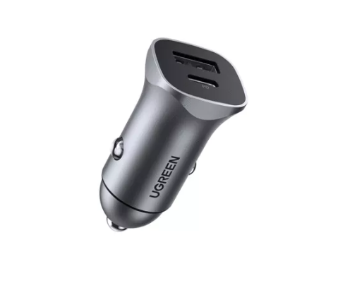 Incarcator auto Ugreen CD130 USB Type-C gri thumb