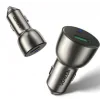 Incarcator auto Ugreen CD213 1 x USB si 1 x USB Type-C albastru