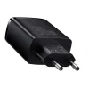 Incarcator Retea Baseus Compact Quick Charge 30W 2 x USB Type-C 1 x USB 5V/3A Negru