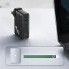 Incarcator Retea Baseus GaN Power Station 45W 1 x USB Type-C - 1 x USB 5V/3A Powerbank de 10000mAh include Cablu USB Type-c la USB Type-C 1m Negru