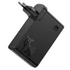 Incarcator Retea Baseus GaN Power Station 45W 1 x USB Type-C - 1 x USB 5V/3A Powerbank de 10000mAh include Cablu USB Type-c la USB Type-C 1m Negru