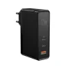 Incarcator Retea Baseus GaN2 Fast Charge 100W 2 x USB Type-C 1 x USB 5V/3A include Cablu USB Type-C la USB Type-C 1m Negru