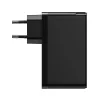 Incarcator Retea Baseus GaN2 Fast Charge 100W 2 x USB Type-C 1 x USB 5V/3A include Cablu USB Type-C la USB Type-C 1m Negru
