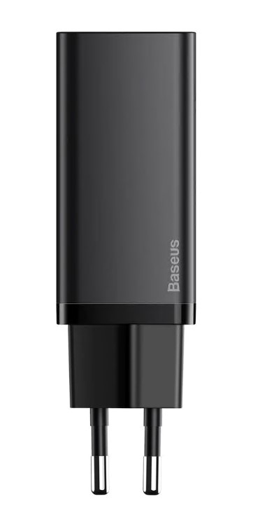 Incarcator Retea Baseus GaN2 Lite Quick Charge 65W 1 x USB - 1 x USB Type-C Negru thumb