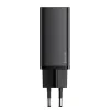 Incarcator Retea Baseus GaN2 Lite Quick Charge 65W 1 x USB - 1 x USB Type-C Negru