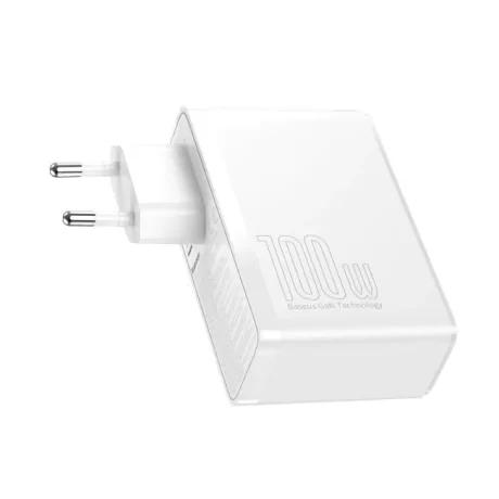 Incarcator Retea Baseus GaN2 Pro Quick Charge 100W 2 x USB 2 x USB Type-C Alb