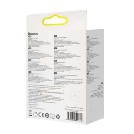 Incarcator Retea Baseus GaN3 Quick Charge 30W 1 x USB Type-C 5V/3A Alb