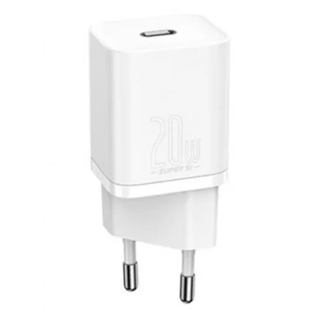 Incarcator Retea Baseus Speed Mini Quick Charge 20W 1 x USB Type-C 5V/3.0A Alb