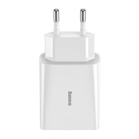 Incarcator Retea Baseus Speed Mini Quick Charge 20W 1 x USB Type-C 5V/3.0A Alb