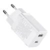 Incarcator Retea Baseus Super Si Pro Quick Charge 30W 1 x USB - 1 x USB Type-C 5V/3A Alb