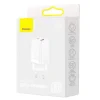 Incarcator Retea Baseus Super Si Pro Quick Charge 30W 1 x USB - 1 x USB Type-C 5V/3A Alb