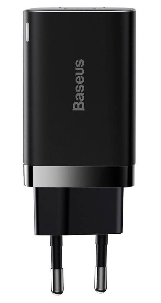 Incarcator Retea Baseus Super Si Pro Quick Charge 30W 1 x USB - 1 x USB Type-C 5V/3A Negru thumb