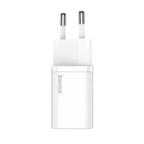 Incarcator Retea Baseus Super Si Quick Charge 20W 1 x USB Type-C 5V/3A Alb