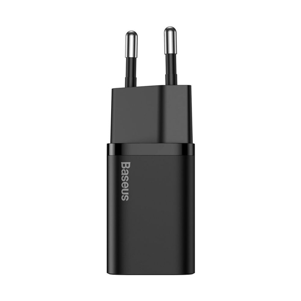 Incarcator Retea Baseus Super Si Quick Charge 20W 1 x USB Type-C 5V/3A Negru thumb