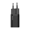 Incarcator Retea Baseus Super Si Quick Charge 20W 1 x USB Type-C 5V/3A Negru