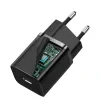 Incarcator Retea Baseus Super Si Quick Charge 30W 1 x USB Type-C 5V/3A Negru