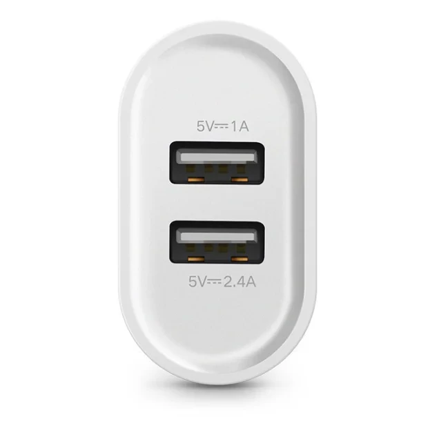 Incarcator retea Ugreen CD104 QC 2 x USB alb